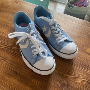 Blue converse all stars